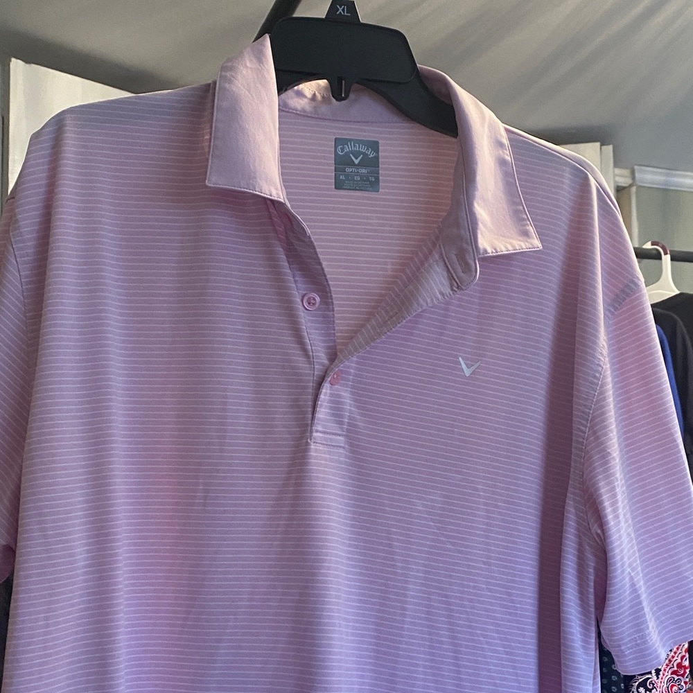 Men’s like new call away golf shirt XXL